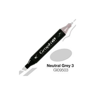 GRAPH'IT MARKER ALKOHOLOWY PROMARKER 9503 NEUTRAL GREY 3