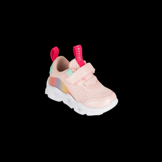 PÓŁBUTY DZIECIĘCE SNEAKERSY ABCKIDS LED LIGHT PINK