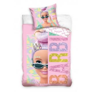 POŚCIEL BAWEŁNIANA 140 X 200 CM BARBIE GLITTER BARB202038-PP