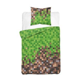 POŚCIEL HOLLAND YOUNG COLLECTION 140 X 200 CM MINECRAFT PIXELE 3157A