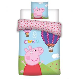 POŚCIEL NIEMOWLĘCA BAWEŁNIANA 100 X 135 CM PEPPA (037)