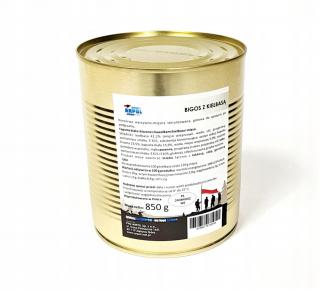 Bigos z kielbasą 850g ARPOL