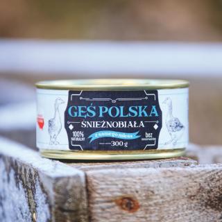 Konserwa Gęś Polska Śnieżnobiała 300g MARLEJ