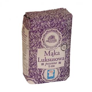 Mąka Luksusowa pszenna T-550 1kg MŁYNOMAG