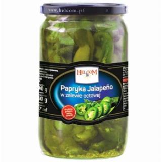 Papryka Jalapeno zielona Helcom 680g