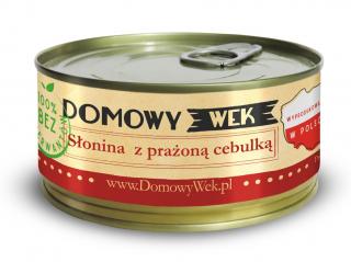 Słonina z prażoną cebulką 270g DOMOWY WEK