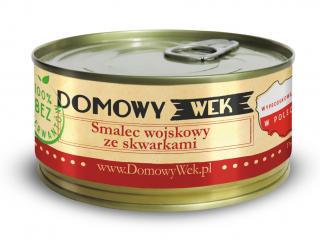 Smalec wojskowy ze skwarkami 270g DOMOWY WEK