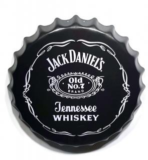 Jack Daniels Old No7 Tennessee Whiskey Blaszany Kapsel Duży 40Cm