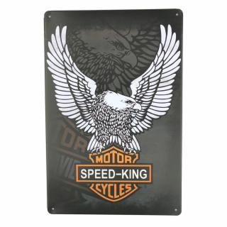 Motorcycles Speed-King Tabliczka Blacha Ozdobna