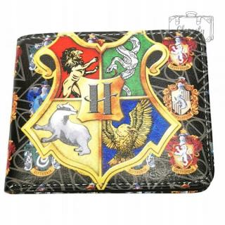 Portfel Dwuczęściowy Harry Potter Czarny Hogwart