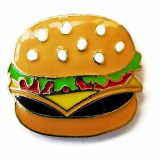 Przypinka Hamburger Buton Metal Pin 1