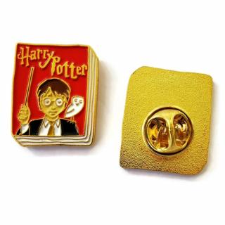 Przypinka Harry Potter Książeczka Czerwona Buton Metal Pin 1