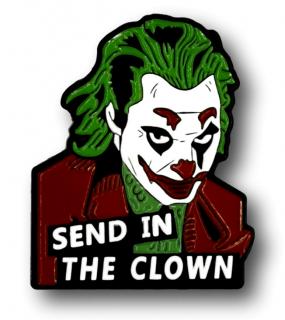 Przypinka Joker Send In The Clown Metal Pin