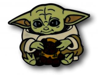 Przypinka Metalowa Baby Yoda Metal Pin Button