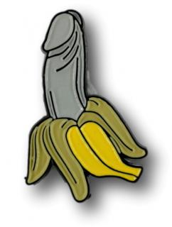 Przypinka Metalowa Banan Metal Pin Button