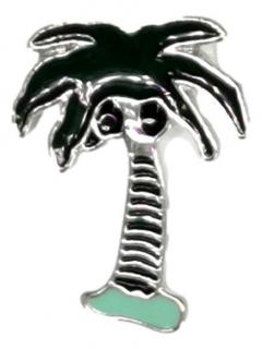 Przypinka Metalowa palma kokosy wakacje Metal Pin