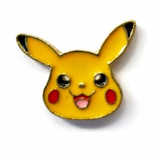 Przypinka Pokemon Pikachu Głowa Buton Metal Pin 1
