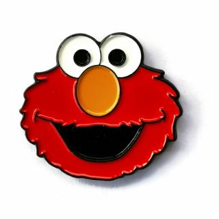 Przypinka Ulica Sezamkowa Zwierzak Elmo Buton Metal Pin 1