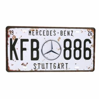 Tablica Blacha Ozdobna Mercedes-Benz Stuttgart