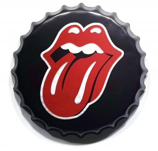 The Rolling Stones Język Blaszany Kapsel Duży 40Cm