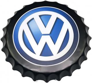 Vw Blaszany Kapsel Ozdobny Duży 40Cm Volkswagen