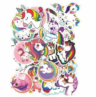 Zestaw Naklejek Sticker Bomb Jednorożec Unicorn