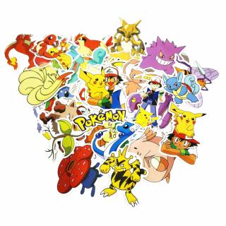 Zestaw Naklejek Wlepki Sticker Bomb Pokemony