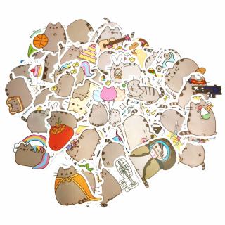 Zestaw Naklejek Wlepki Sticker Bomb Pusheen n176