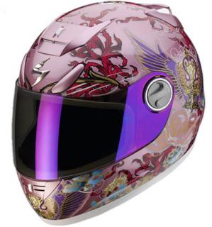 KASK SCORPION EXO-750 AIR KINGDOM ROSE DAMSKI ROZM.S