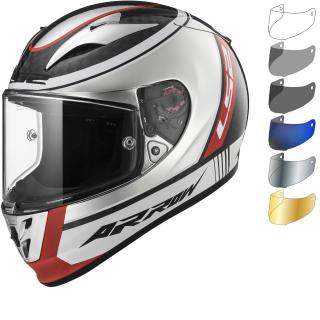 LS2 FF323 ARROW C INDY CARBON CHROM KASK INTEGRALNY