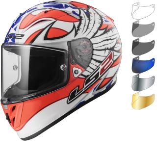 LS2 FF323 ARROW R EVO FREEDOM WH/OR/BLUE KASK INTEGRALNY