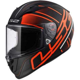 LS2 FF323 ARROW R ION MATT BLACK RED  KASK INTEGRALNY