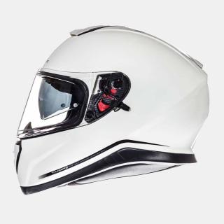 MT THUNDER 3 SV BIAŁY POŁYSK KASK INTEGRALNY SOLID Z BLENDĄ