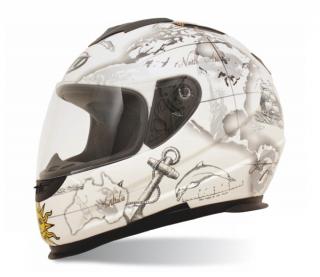 MT THUNDER LIGHTNING GLOBAL ADVENTURE  KASK INTEGRALNY MALOWANIE DAMSKIE (4/5 GWIAZDEK W TESTACH SHARP)