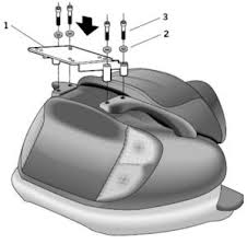 SHAD HONDA FORESIGHT/PANTHEON 125/150 (98 - 02) FORESIGHT 250 (98 - 08) STELAŻ KUFRA CENTRALNEGO