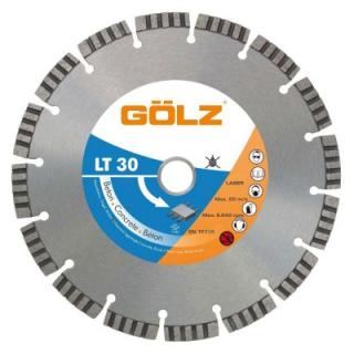 GOLZ TARCZA DIAMENTOWA TURBO LT 30 230 MM / 22,2 MM