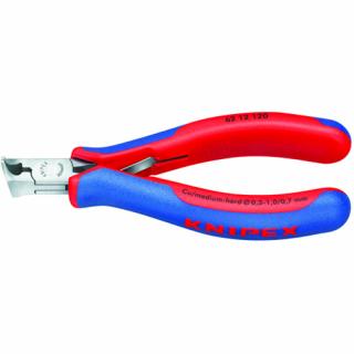 SZCZYPCE TNĄCE KĄTOWE DLA ELEKTRONIKÓW 120 MM KNIPEX