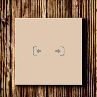 Panel szklany kurtyna elektryczna QUADA ivory WELAIK®