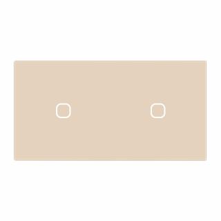 Panel szklany pojedynczy + pojedynczy QUADA ivory WELAIK ®