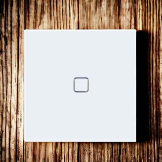 Panel szklany pojedynczy QUADA biały WELAIK ®