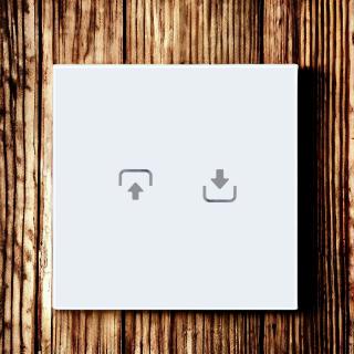 Panel szklany roleta QUADA biały WELAIK ®