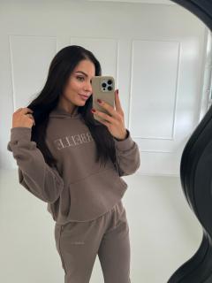 Bluza z kapturem Mokka