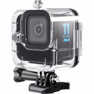 OBUDOWA WODOODPORNA CASE NA GOPRO 11 MINI PODWODNA DO 10M Z UCHWYTEM MONZI