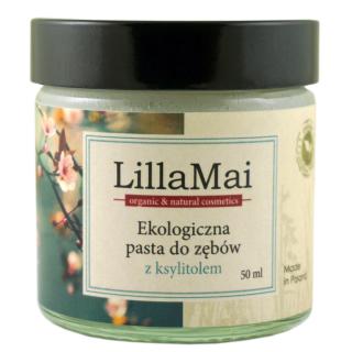 Ekologiczna Pasta do Zębów z Ksylitolem - 50 ml - LillaMai