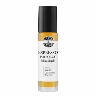 Lekki olejek pod oczy Espresso - elastyczność i poprawa nawilżenia -10ml - BIOUP