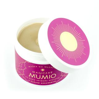Maska do włosów Magiczne Mumio z olejem arganowym na bazie serwatki mlecznej - 200ml - NAMI