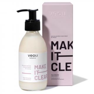 Mleczna emulsja oczyszczająca do twarzy MAKE IT CLEAR - 200ml - Veoli Botanica