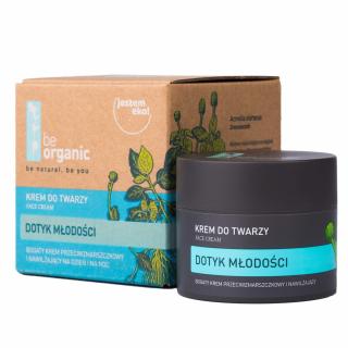 Naturalny Krem do Twarzy - Dotyk Młodości - 50ml - Be Organic