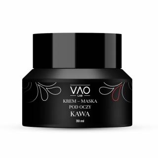 Nawilżający krem - maska pod oczy - Kawa - 30ml - Vaolab