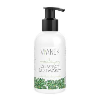 Normalizujący żel myjący do twarzy - do cery tłustej - 150ml - Vianek